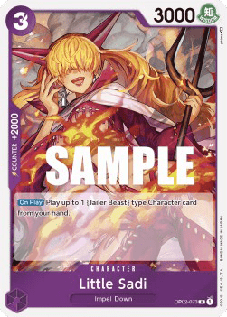 Little Sadi (OP02-073) (V.1)