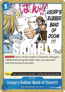 Usopp's Rubber Band of Doom!!! (OP03-054)