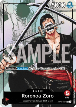Roronoa Zoro (OP01-001)