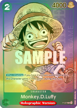 Monkey.D.Luffy (P-037) (V.2)