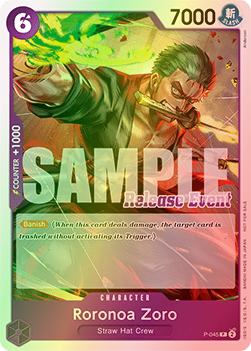 Roronoa Zoro (P-045) (V.3)