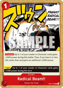 Radical Beam!! (OP01-029)