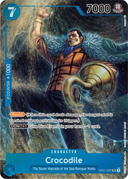 Crocodile (OP01-067) (V.2)