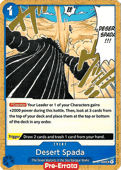 Desert Spada (OP01-088)