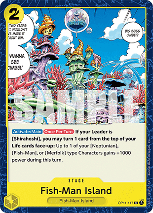 Fish-Man Island (OP11-117)