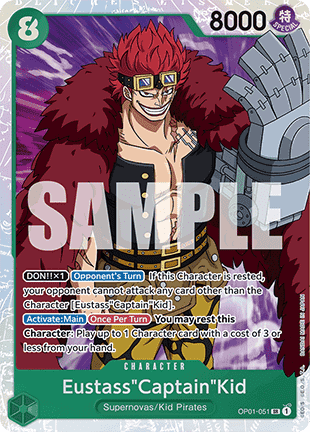 Eustass"Captain"Kid (OP01-051) (V.1)