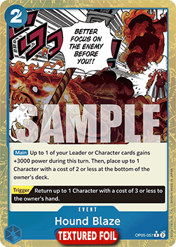Hound Blaze (OP05-057) (V.3)