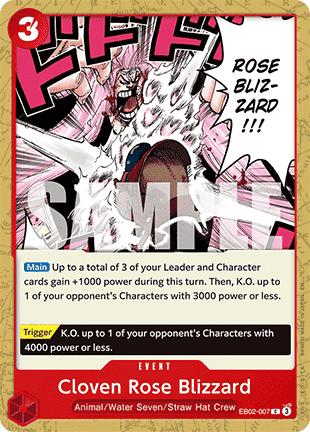 Cloven Rose Blizzard (EB02-007)