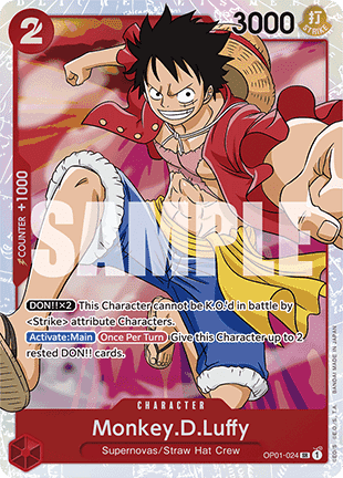 Monkey.D.Luffy (OP01-024) (V.1)