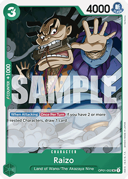 Raizo (OP01-052) (V.1)