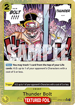 Thunder Bolt (OP03-121) (V.3)