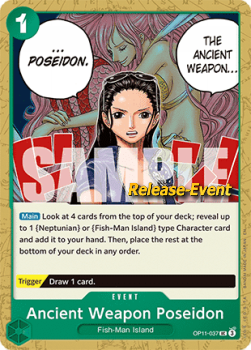 Ancient Weapon Poseidon (OP11-037)