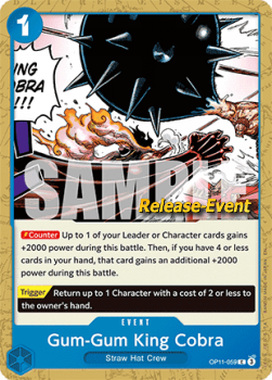 Gum-Gum King Cobra (OP11-059)