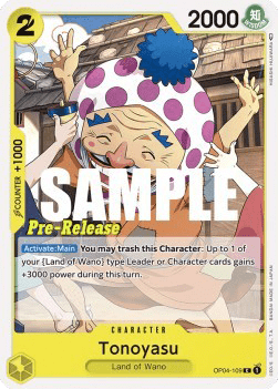 Tonoyasu (OP04-109)
