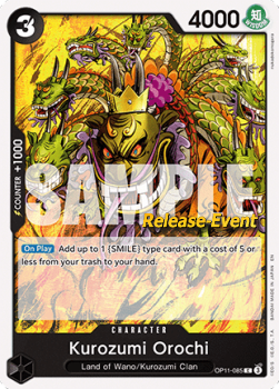 Kurozumi Orochi (OP11-085)