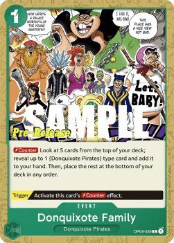 Donquixote Family (OP04-036)