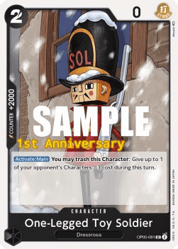 One-Legged Toy Soldier (OP05-081)