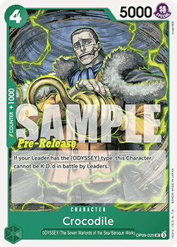 Crocodile (OP09-025)