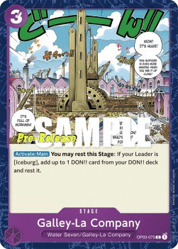 Galley-La Company (OP03-075)