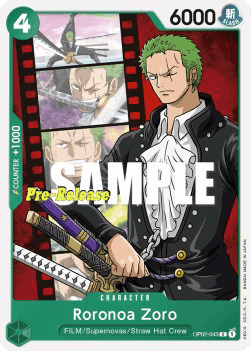 Roronoa Zoro (OP02-043)