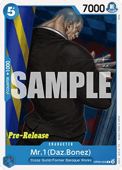 Mr.1(Daz.Bonez) (OP09-055)