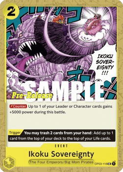 Ikoku Sovereignty (OP03-118)