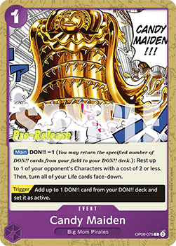Candy Maiden (OP08-075)