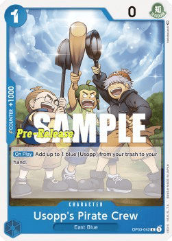 Usopp's Pirate Crew (OP03-042)