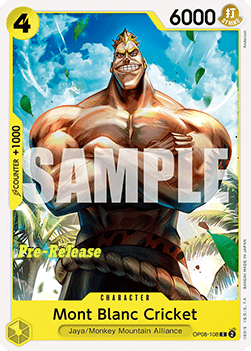 Mont Blanc Cricket (OP08-108)