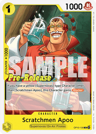 Scratchmen Apoo (OP10-108)