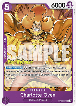 Charlotte Oven (OP08-061)