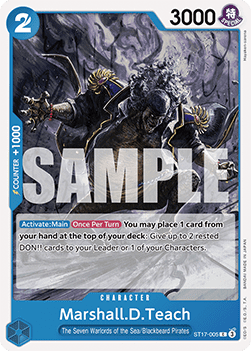 Marshall.D.Teach (ST17-005)