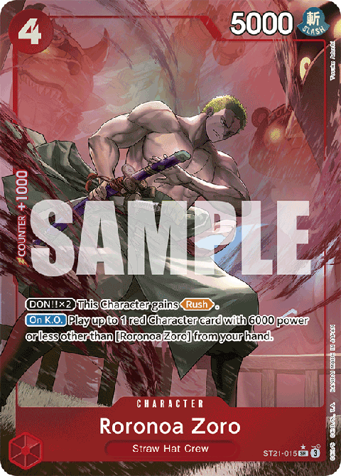 Roronoa Zoro (ST21-015) (V.2)