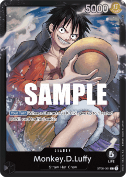 Monkey.D.Luffy (ST08-001)