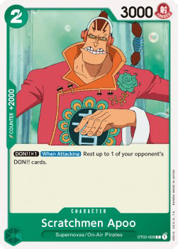Scratchmen Apoo (ST02-008) (V.1)