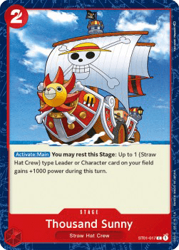 Thousand Sunny (ST01-017) (V.1)