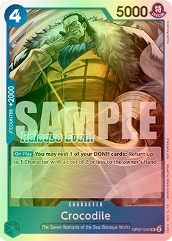 Crocodile (OP07-040) (V.2)