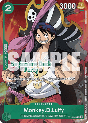 Monkey.D.Luffy (ST16-005) (V.2)