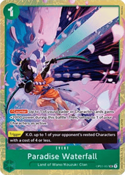 Paradise Waterfall (OP01-057)