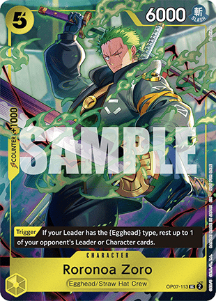Roronoa Zoro (OP07-113)