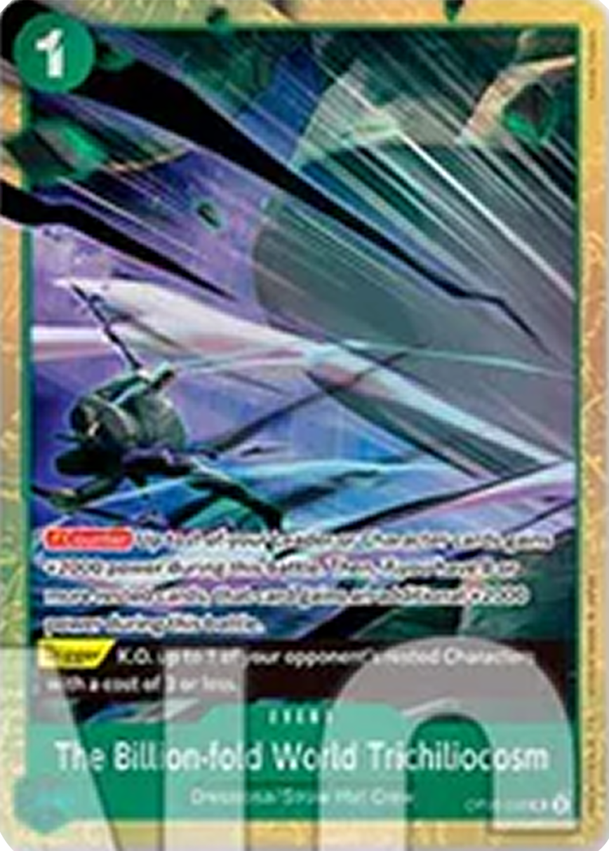 The Billion-fold World Trichiliocosm (OP06-038)