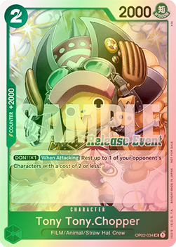Tony Tony.Chopper (OP02-034) (V.2)