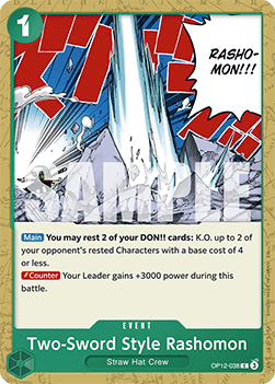 Two-Sword Style Rashomon (OP12-038)