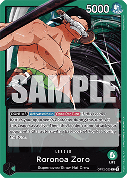 Roronoa Zoro (OP12-020) (V.1)