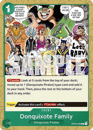 Donquixote Family (OP04-036) (V.1)