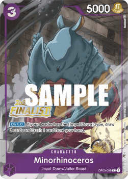 Minorhinoceros (OP03-069) (V.2)