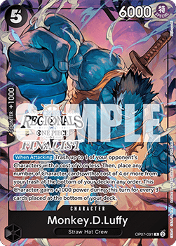 Monkey.D.Luffy (OP07-091) (V.2)