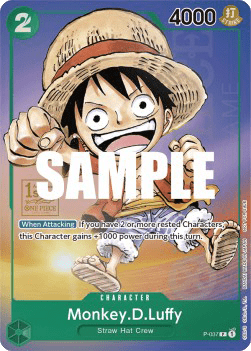 Monkey.D.Luffy (P-037)