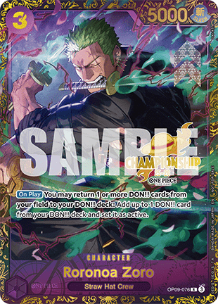 Roronoa Zoro (OP09-076) (V.1)