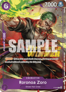 Roronoa Zoro (P-045)